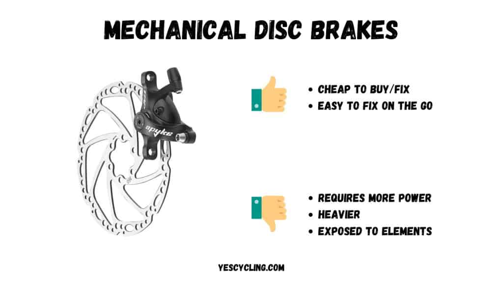 Overview of Mechanical Disc Brakes with Pros/Cons